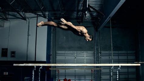 naked nudist gymnast|U.S. Olympic gymnast Danell Leyva poses nude in the 2012 Body。